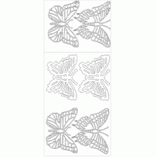 SS Butterflies - 6 Large